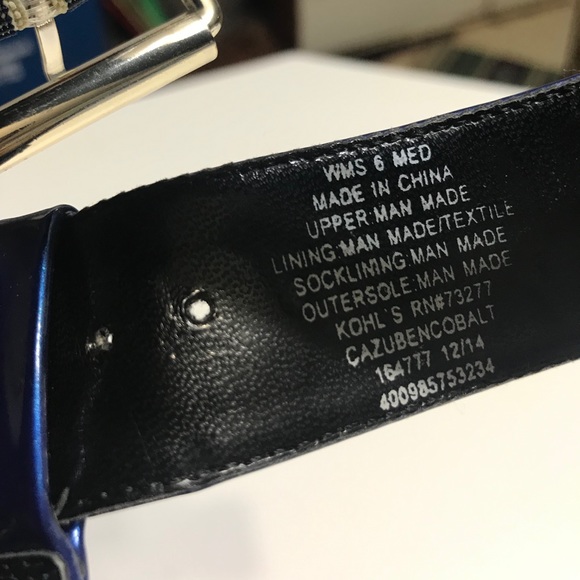 Blue high heels - Picture 2 of 2